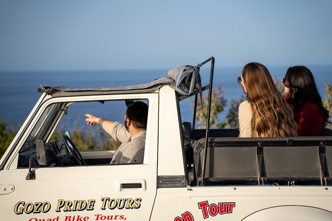 Private UTV Tour in Gozo (Full Day) - Xlendi Bay and its 1650 watchtower