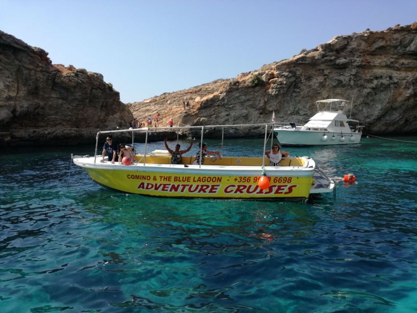 Sliema: Boat Trip to Comino Blue Lagoon, Gozo, and Caves - A Walk Through Comino’s Natural Side