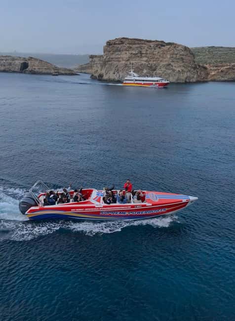 Sliema: Comino Blue Lagoon Powerboat Tour with Comino Caves - Who should book this Comino trip