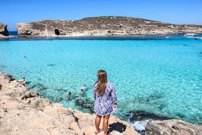 Sliema: Gozo/Comino Blue Lagoon Gulet Cruise w/ Lunch+Drinks - A Full Day on the Fernandes