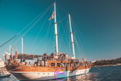 Sailboat Party with an Open Bar, Food, and Swimming