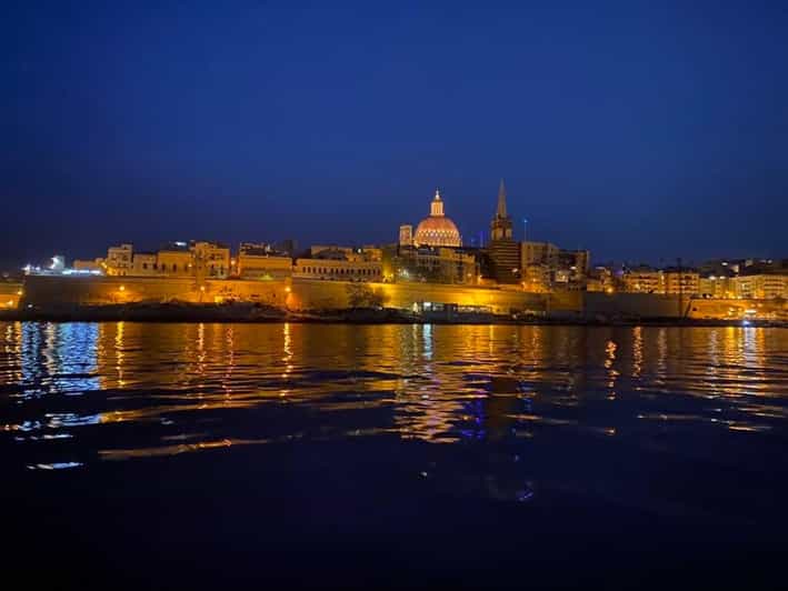 Sliema: Special Night Harbour Cruise - Marsamxett Harbour and its northern creeks