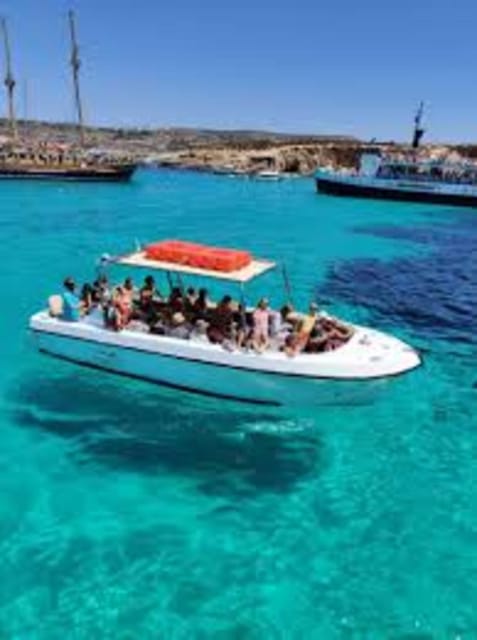 St Julian's: Half Day Comino Blue Lagoon & Cave Tour - A fast crossing from St George’s Bay