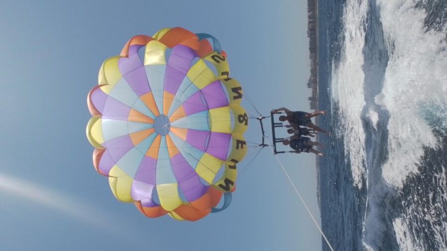 St. Julian's: Malta Parasailing Adventure with Photos - Photos and videos after the flight