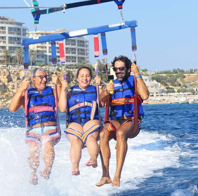 St. Julian's: Parasailing Flight with Photos and Videos - Key points at a glance