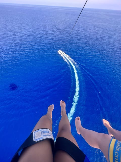 St. Julian's: Parasailing in Malta with Photos and Videos - Weather can change the plan