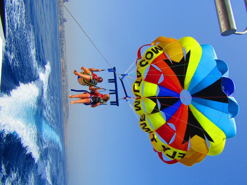 St. Julian's: Parasailing in Malta with Photos and Videos - Leaving from Spinola Bay Jetty