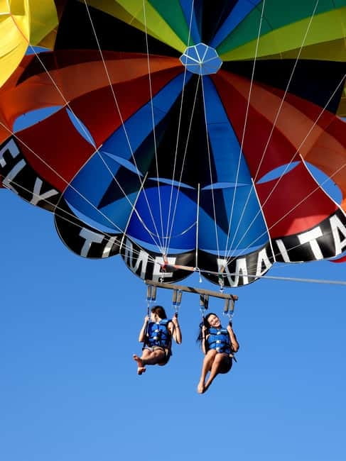 St. Julians: Go & Fun Parasailing with Free Photos & Videos - The free photos and videos are a real advantage