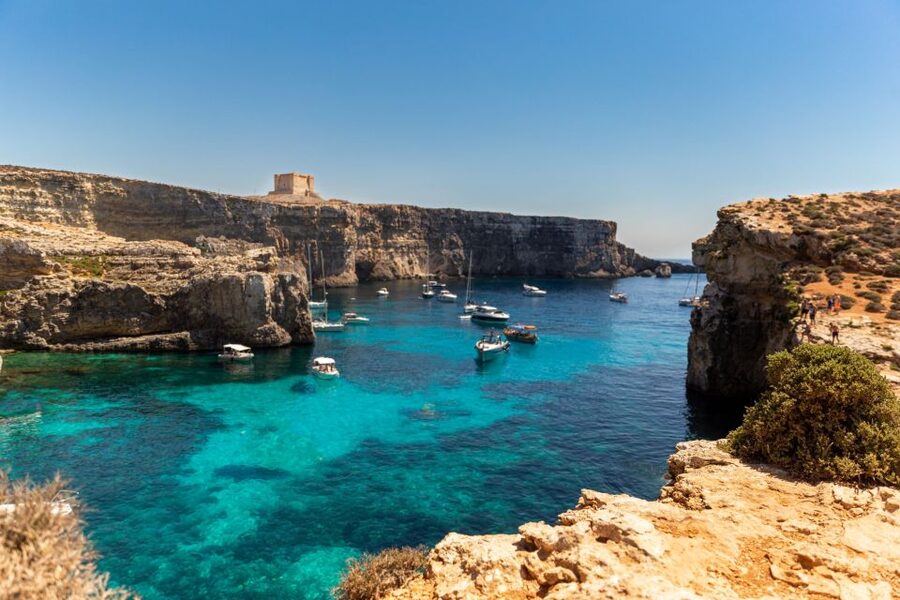 St Paul's Bay: Comino, Blue Lagoon, Gozo, & Caves Boat Tour - Gozo in two hours