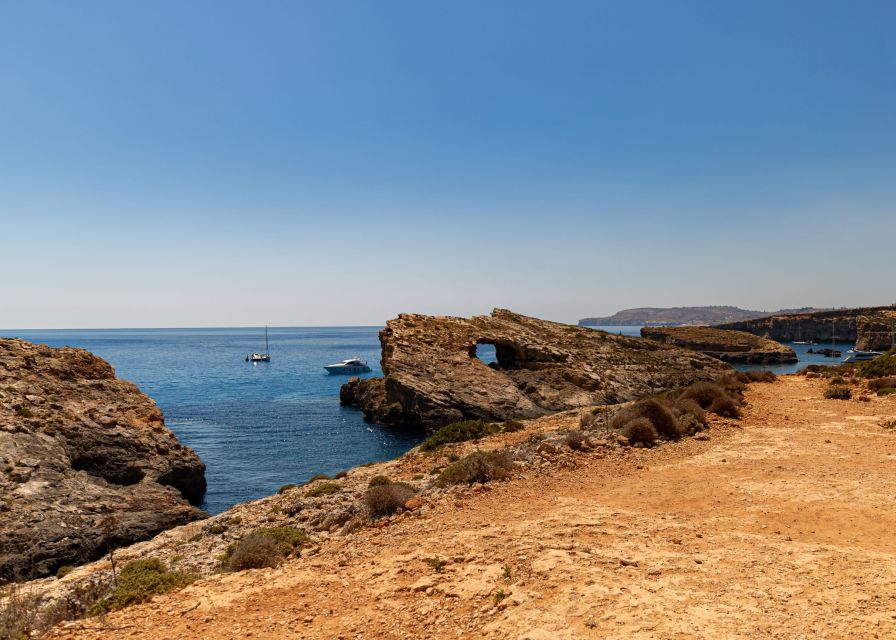 St Paul's Bay: Comino, Blue Lagoon, Gozo, & Caves Boat Tour - St Paul’s Island and the final swim