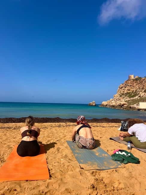 Sunday: Ghajn Tuffieha (Riviera) Beach Yoga Class - A realistic Sunday plan