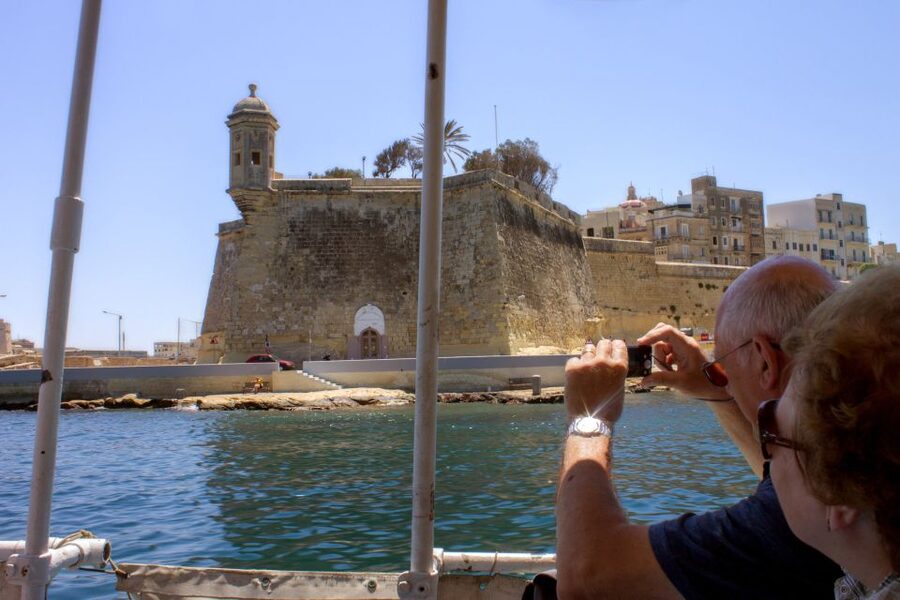 The Best Traditional 2 Harbours Day Cruise of Malta - The commentary: useful, but sit where you can hear it