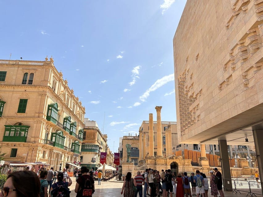 The Grand Tour of Valletta: A walking tour of Valletta. - Upper Barrakka Gardens and the best pause