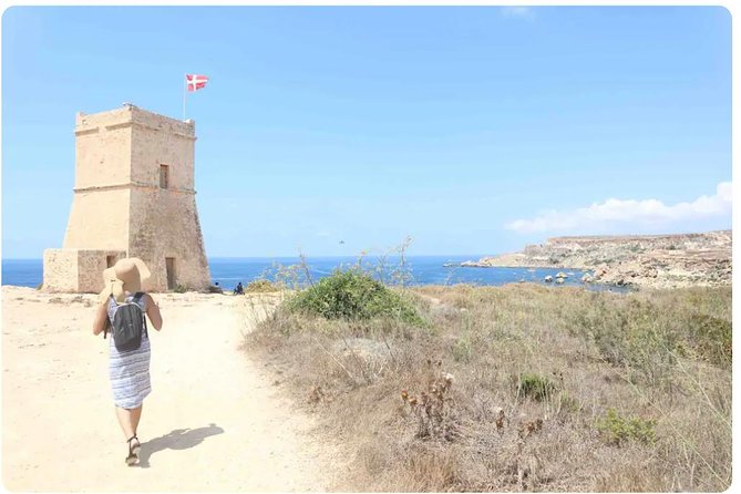 The Malta Experience Private Tour - Discover Malta - The Blue Grotto is best from above and below