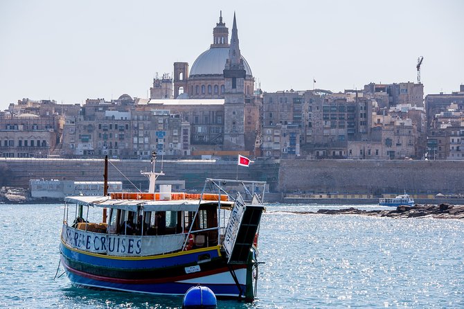 The Traditional Harbour Cruise - Leaving Sliema Ferries for the open harbor