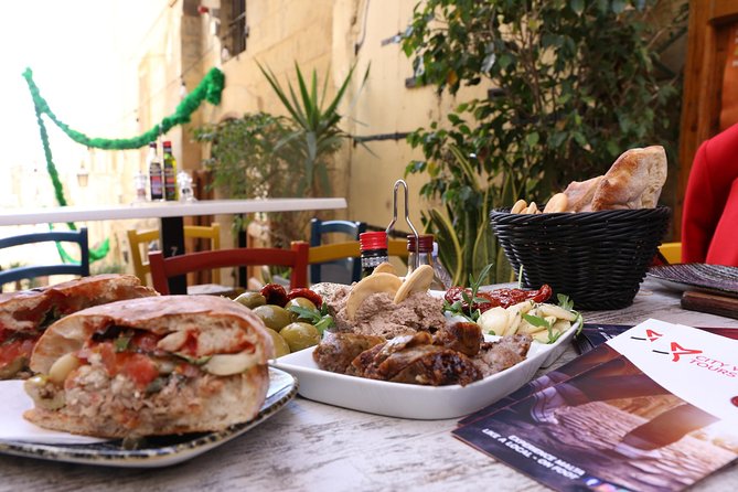 The Valletta Food Tour Experience, a private tour - Pastizzi, ftira, and the Maltese breakfast table