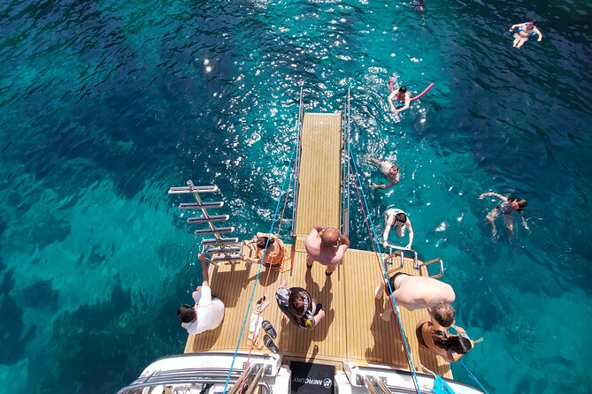 Three Bay Cruise Including Blue Lagoon from Mellieha - Leaving Marfa Jetty from Mellieha