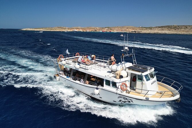 Three Bay Cruise Including Blue Lagoon from Mellieha - Crystal Lagoon and its sea caves
