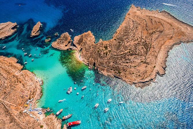 Three Bay Cruise Including Blue Lagoon from Mellieha - Ħalfa Rock Bay on Gozo