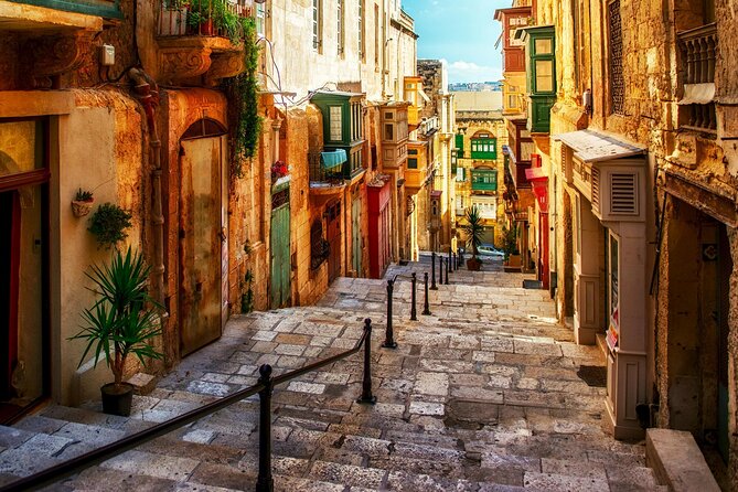 Valletta Half-Day Guided Tour with Optional Cathedral Tour - Walking Valletta past palaces and squares